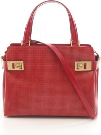 Ferragamo Leather Handbag (Pre-Owned)