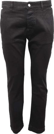Nine In The Morning Denim broek- Made in Italy - Heren - Chinos - Zwart - L - Denim - Broeken