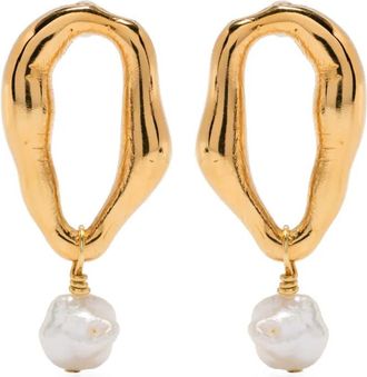 Forte_Forte Orecchini con perle sintetiche - Oro