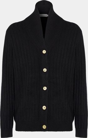 arch4 Denver Baby Goat Cashmere Stretch-Knit Cardigan Size: XL