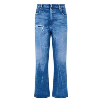 Diesel Flared Jeans, female, Blue, Size: W27 D-Reggy Flared Jeans