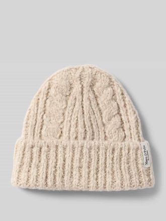 Marc O'Polo Beanie aus Alpaka-Mix in Offwhite, Größe 1