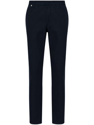 BOSS Pantalon met verborgen sluiting - Blauw