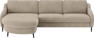 Sit&more Ecksofa »Soul L-Form« wahlweise mit Bettfunktion