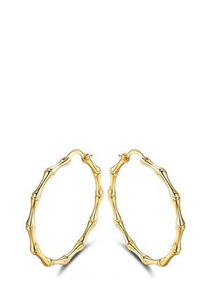 Liv Oliver 18k Gold Hoop Earrings