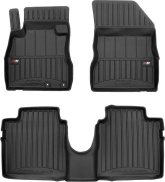 OEM Alfombras De Goma, Felpudos, Felpudo Nissan Note 2 2012-2017, Canaleta 3d