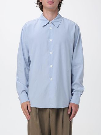 Our Legacy Camicia casual in misto lyocell e cotone con collo francese