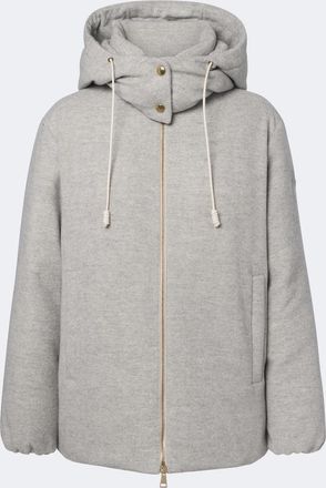 Moncler Vivante wool and cashmere down jacket