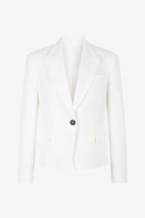 Brunello Cucinelli Kurzblazer aus Jersey-Interlock
