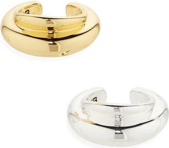 JENNY BIRD Leona Set of 2 Ear Cuffs in Two-Tone at Nordstrom