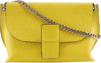 Loewe Pre-owned Loewe Leather Repeat Anagram Avenue Crossbody Ladies SGEEUOA2T41TQ6SA