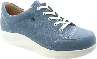 Finn Comfort Ikebukuro Water Resistant Sneaker in Sky Nubuk at Nordstrom, Size 8.5