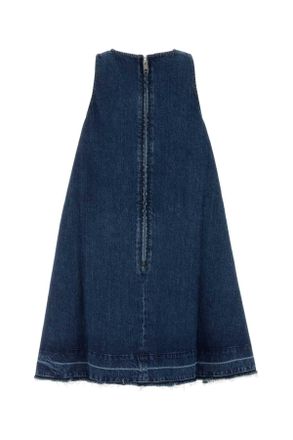 Givenchy Denim Mini Dress - Blue