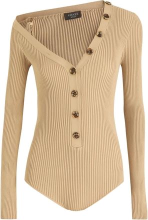 A.W.A.K.E. Body con bottoni - Toni neutri