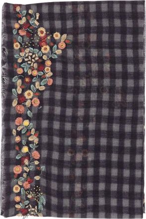 Faliero Sarti Accessoires, Dames, Veelkleurig, ONE Size, Wol, Rechthoekige Sjaal