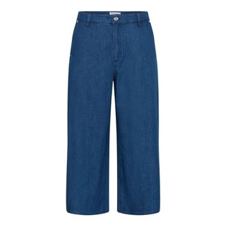 Part Two Cropped Jeans - Dames - Jeans - Blauw - Maat: W32 Denim