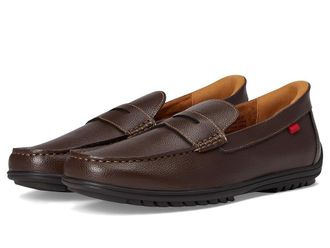 Marc Joseph New York John Street (Hands Free Technology) Mens Slip on Shoes Brown : 10.5 W, Faux Leather