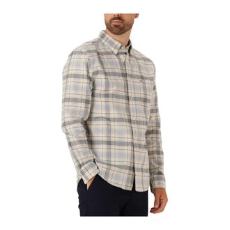 Tommy Hilfiger Overhemden, Heren, Veelkleurig, 2Xl, Wol, Casual Geruit Overhemd voor Heren