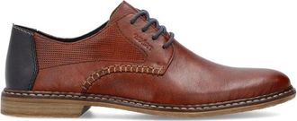 Rieker Klassieke Bruine Formele Zakelijke Schoenen - Heren - Nette schoenen - Bruin - 43 EU - Leer - Schoenen