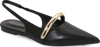Berness Reina Slingback Flat in Black at Nordstrom Rack, Size 5.5