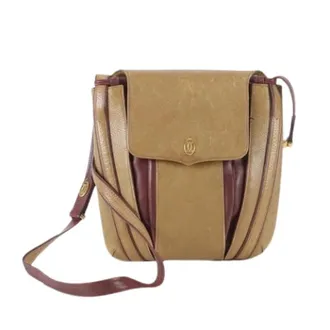 Cartier Pre-owned Cross Body Bags, female, Brown, Size: ONE SIZE Pre-owned Must Shoulder Bag