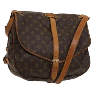 Louis Vuitton Pre-owned Saumur Handbag - unisex - Louis Vuitton Vintage - Vintage Cross Body Bags - Brown - ONE SIZE - Pre-owned
