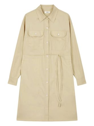 STUDIO TOMBOY button-up shirtdress - Neutrals