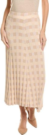 Lafayette 148 New York Asymmetric Pull-On Knit Skirt