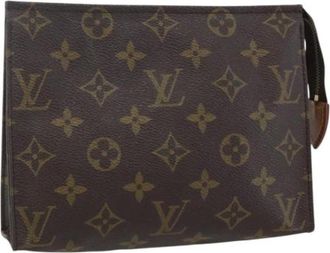 Louis Vuitton Pre-owned Clutches, female, Brown, Size: ONE SIZE Pre-owned Vintage Clutch