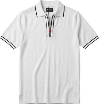 Kiton Polo Shirts, male, White, Size: S Polo