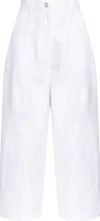 Max Mara Pantaloni Mina - Bianco