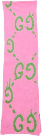 Gucci Pre-owned Scarves, female, Pink, Size: ONE SIZE Pre-owned Wool Scarf