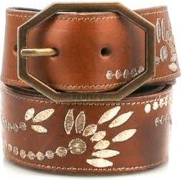 Bed St&uuml; Mohawk Belt in Teak Rustic at Nordstrom, Size X-Large