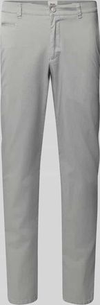 Brax Brax Fein strukturierte Hose Modell Fabio in Hellgrau, Gr&ouml;&szlig;e 31/32