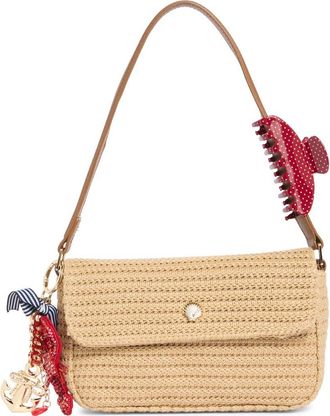 Madden Girl Straw Shoulder Bag in Natural at Nordstrom Rack