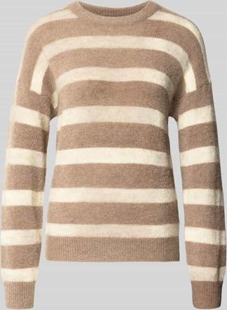 Moss Copenhagen Strickpullover mit Woll-Anteil Modell Festina Hope in Taupe, Gr&ouml;&szlig;e L/XL