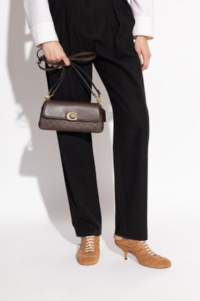 Coach Jet Shoulder Bag, Womens, Brown