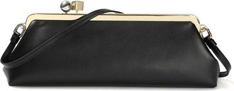 Tiffany & Fred Frame Leather Clutch