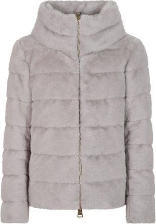 Herno Herno Jassen - Dames - Jassen - Grijs - Maat: M Fleece