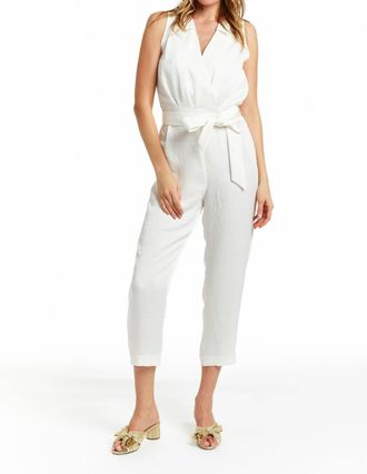 Drew Kyra Jumpsuit In White