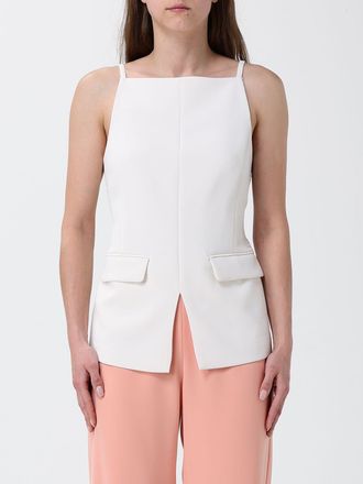 A|X Armani Exchange Top Woman color Yellow Cream