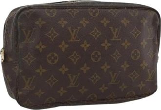 Louis Vuitton Pre-owned Clutch - Dames - Vintage Tassen - Bruin - ONE Size - Vintage