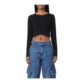 J.W.Anderson Dames, Tops, Zwart, Maat: L Katoen