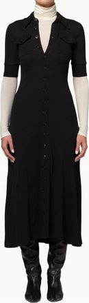 Citizens Of Humanity Amina Polo Dress In Black