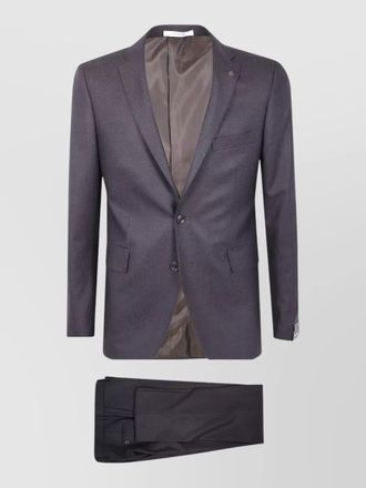 Tagliatore virgin wool cashmere suit jacket