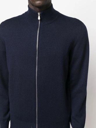 Brunello Cucinelli Womens Funnel Neck Zip-Up Cashmere Jumper Aw25 M