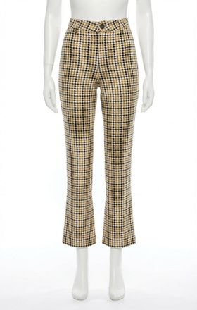 Z Supply Kastor Houndstooth Pant In Spiced Rum