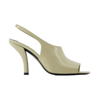 Toteme Tacones Slingback con Punta Abierta - Shoes - Mujer - Beige - 36 EU