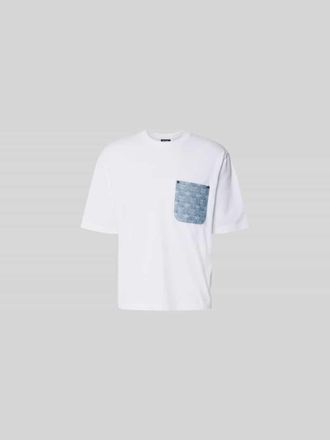 Dsquared2 Loose Fit T-Shirt aus reiner Baumwolle in Weiss, Gr&ouml;&szlig;e XL