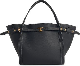 Tod's Tods Borsa shopping Lear piccola nera T Signature